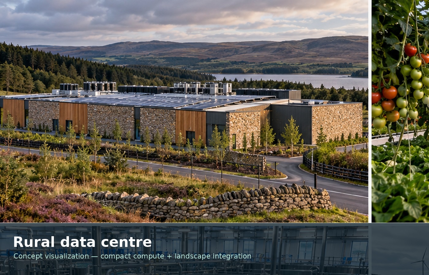 Rural data centre concept