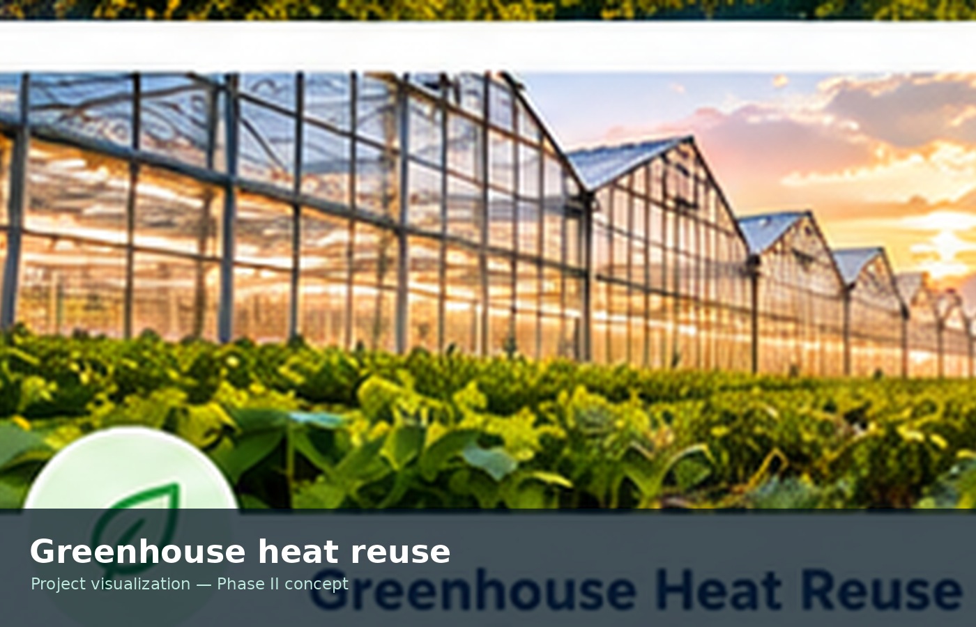 Greenhouse heat reuse